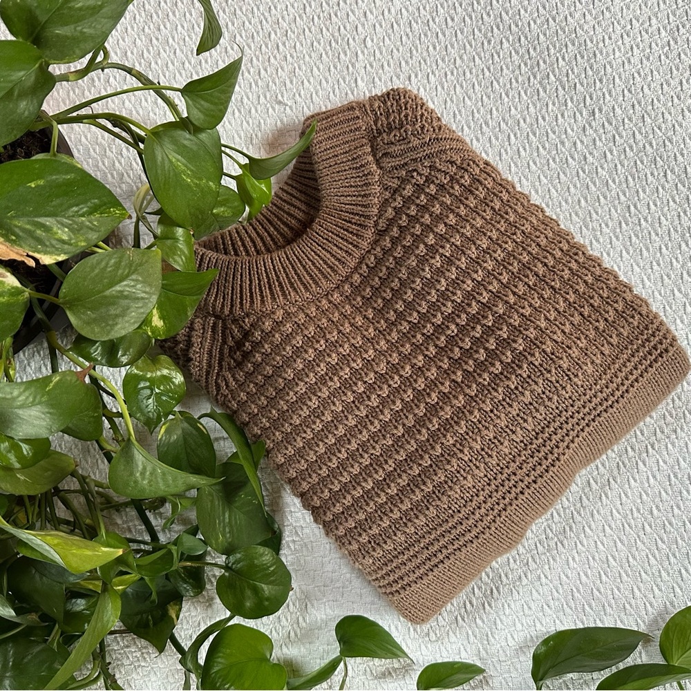 Neutral Chunky Knit Sweater